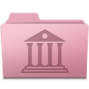 Library Folder Sakura icon